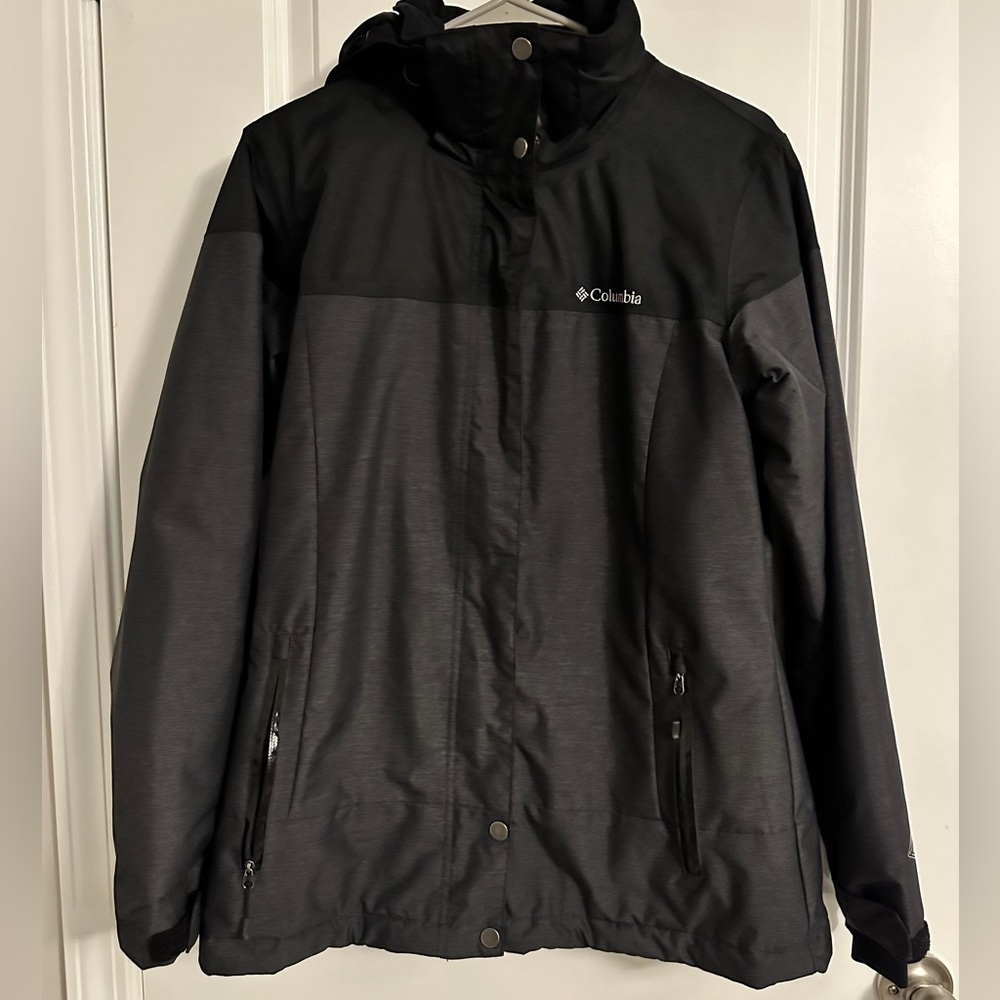 Columbia Omni Heat Women’s Winter Zip Up Coat with Hood Size Medium
